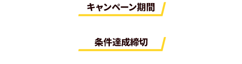 キャンペーン期間:2021年11月1日(月)10:00～2021年11月30日(火)23:59|条件達成締切:2021年12月5日(日)23:59